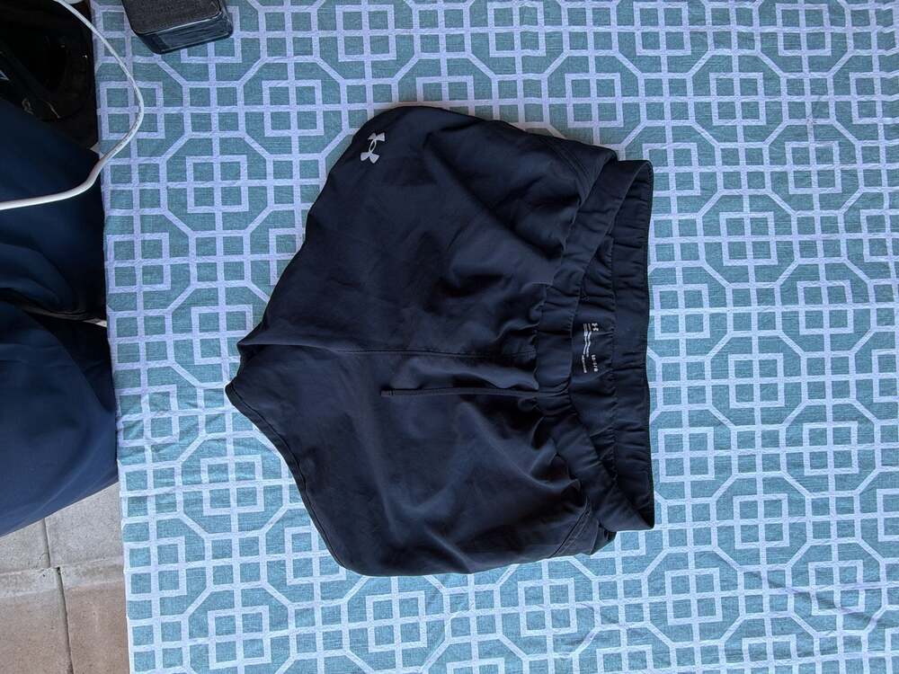 Under Armour HeatGear Athletic Shorts Black Size Large